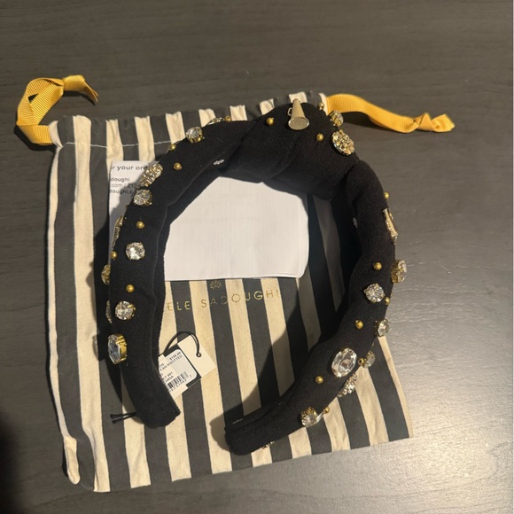 Lele Sadoughi Cheer Embellished Headband - Picture 1 of 6